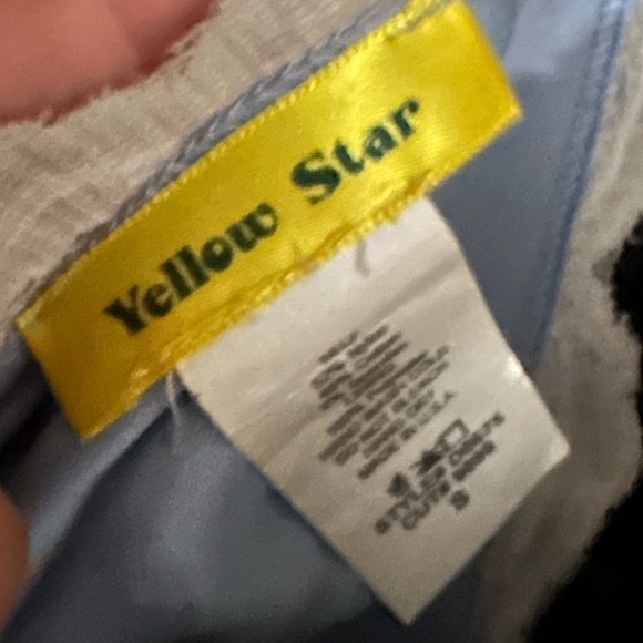 ModCloth Yellow Star Light Blue Dress size S - Picture 6 of 7